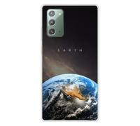 Coque En Silicone - Compatible Samsung Galaxy Note 20 - Design Earth