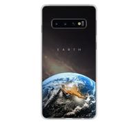 Coque En Silicone - Compatible Samsung Galaxy S10 - Design Earth