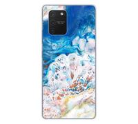 Coque En Silicone - Compatible Samsung Galaxy S10 Lite - Design Marbre Ocean