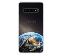 Coque En Silicone - Compatible Samsung Galaxy S10 Plus - Design Earth