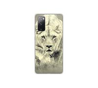 Coque en silicone - Compatible Samsung Galaxy S20 FE - design lionne