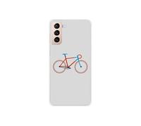 Coque en silicone - Compatible Samsung Galaxy S21 Plus - design bike color hipster