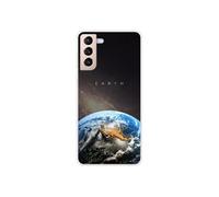Coque en silicone - Compatible Samsung Galaxy S21 Plus - design earth