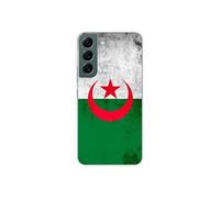 Coque en silicone - Compatible Samsung Galaxy S22 - design drapeau algerie