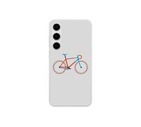Coque en silicone - Compatible Samsung Galaxy S24 Plus, Samsung Galaxy S25 Plus - design bike color hipster