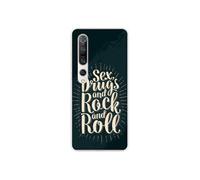 Coque en silicone - Compatible Xiaomi Mi 10, Xiaomi Mi 10 Pro - design sex and rock and roll