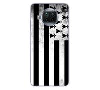Coque en silicone imprimée compatible Xiaomi Mi 10T Lite Drapeau Bretagne