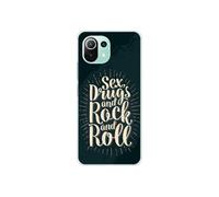 Coque en silicone - Compatible Xiaomi Mi 11 Lite - design sex and rock and roll
