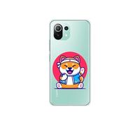 Coque en silicone - Compatible Xiaomi Mi 11 Lite - design shiba ninja