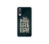 Coque en silicone - Compatible Xiaomi Mi 9 Lite - design sex and rock and roll
