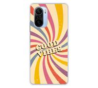 Coque En Silicone - Compatible Xiaomi Poco F3, Xiaomi Poco F3 Pro - Design Good Vibes