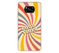 Coque En Silicone - Compatible Xiaomi Poco X3, Xiaomi Poco X3 Pro - Design Good Vibes