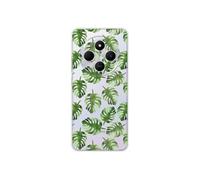 Coque en silicone - Compatible Xiaomi Redmi 14C 4G - design feuilles de monstera