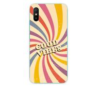 Coque En Silicone - Compatible Xiaomi Redmi 9a, Xiaomi Redmi 9at, Xiaomi Redmi 9i - Design Good Vibes
