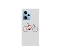Coque en silicone - Compatible Xiaomi Redmi Note 12 Pro 5G, Xiaomi Poco X5 Pro - design bike color hipster