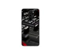Coque en silicone - Compatible Xiaomi Redmi Note 8 Pro - design dj mixer