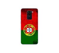 Coque en silicone - Compatible Xiaomi Redmi Note 9 - design drapeau portugal