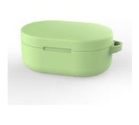 Coque en silicone couleur unie vert pour votre Xiaomi Mi Airdots Youth Edition/Redmi Airdots G