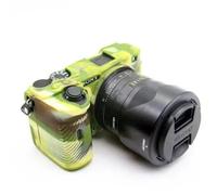 Coque en Silicone de haute qualité pour Sony A6600 ILCE-6600,étui de protection d'appareil photo,coque souple en caoutchouc,épaule DSLR - Type Camouflage