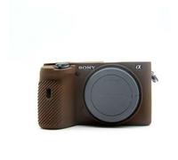 Coque en Silicone de haute qualité pour Sony A6600 ILCE-6600,étui de protection d'appareil photo,coque souple en caoutchouc,épaule DSLR - Type Coffee