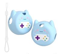 Coque en silicone découpée avec précision pour Takara-Tomy Punyurunzu Punisutaru Virtual Pet Machine prenant en charge toutes les fonctions et éléments d'interface (bleu)
