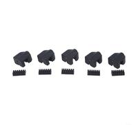 Coque en silicone et brosse de nettoyage pour Flashforge AD5X pour buse d'imprimante 3D Manchons résistants à la chaleur Kit d'accessoires Lot de 10