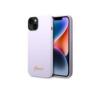 Coque en silicone et polycarbonate arrière Violette pour iPhone 14