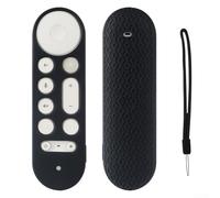 Coque en silicone facile à nettoyer pour télécommande Google TV 4K qui conserve une apparence fraîche sans effort (bleu)