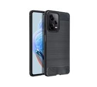 Coque en silicone Forcell Carbon pour Xiaomi Redmi Note 12 Pro 5G en noir