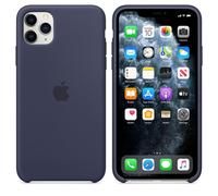 Coque En Silicone Genuine Apple iPhone 11 Pro Max - Bleu Nuit