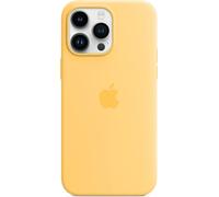 Coque En Silicone Genuine Pour Apple Iphone 14 Pro Max - Sunglow (Jaune) - Neuf