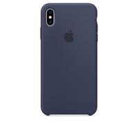 Coque En Silicone Genuine Pour Apple iPhone XS Max - Bleu Nuit - Neuf