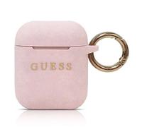 Coque en Silicone - Guess - AirPods - Rose - Souple - Haute Qualité