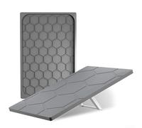 Coque en silicone imperméable et résistante aux chocs, coque de protection robuste, en silicone robuste compatible avec Starlink Génération 3, résistante aux rochers (gris)