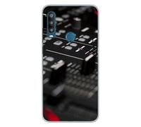 Coque en silicone imprimée compatible Alcatel 1S 2020 Dj Mixer