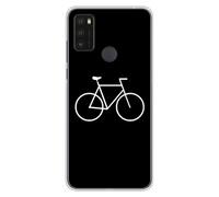 Coque en silicone imprimée compatible Alcatel 1S 2021 Bike Hipster