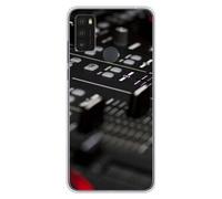 Coque en silicone imprimée compatible Alcatel 1S 2021 Dj Mixer