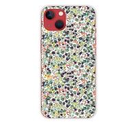 Coque en silicone imprimée compatible Apple iPhone 13 Liberty Wiltshire Vert