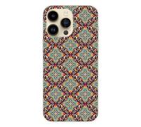 Coque en silicone imprimée compatible Apple iPhone 15 Pro Max Arabesque