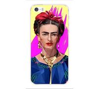 Coque en silicone imprimée compatible Apple iPhone 5 iPhone 5S ML Modern Frida