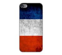 Coque en silicone imprimée compatible Apple iPod Touch 5 iPod Touch 6 Drapeau France