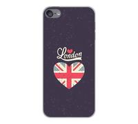 Coque en silicone imprimée compatible Apple iPod Touch 5 iPod Touch 6 I love London