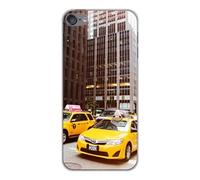 Coque en silicone imprimée compatible Apple iPod Touch 5 iPod Touch 6 NY Taxi