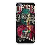 Coque en silicone imprimée compatible Apple iPod Touch 5 iPod Touch 6 Skull Urgh