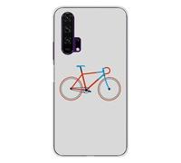 Coque en silicone imprimée compatible Huawei Honor 20 Pro Bike color Hipster