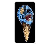 Coque en silicone imprimée compatible Huawei Mate 10 Pro Ice cream skull