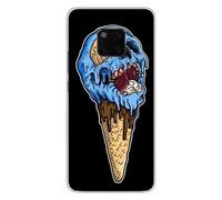 Coque en silicone imprimée compatible Huawei Mate 20 Pro Ice cream skull