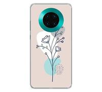 Coque en silicone imprimée compatible Huawei Mate 30 Brin d'été