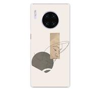 Coque en silicone imprimée compatible Huawei Mate 30 Pro Sahara