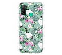 Coque en silicone imprimée compatible Huawei P Smart 2020 Tsuru
